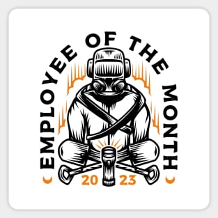 Employee of the Month V2 Sticker